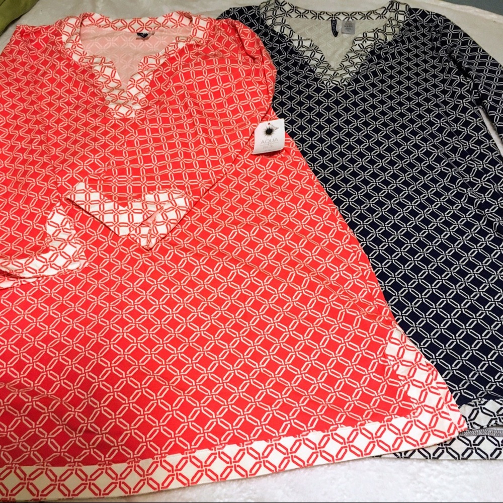 NWT Aqua Sol Women’s Pair of Sun Dresses.